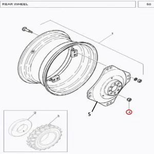NUT R WHEEL(153010 – 1847417)