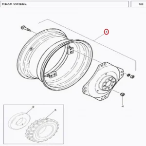 REAR RIM 260(155004 – 1155004)