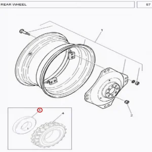 REAR TUBE 14-30(156003 – 1156003)