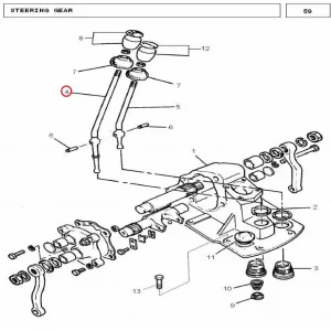 LEVER GEAR MF-240(16009 – 11673814)