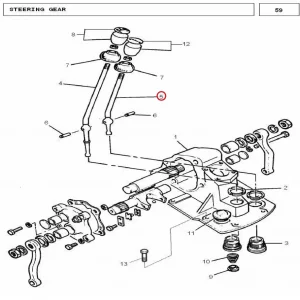 LEVER GEAR H/L(16010 – 11672425)