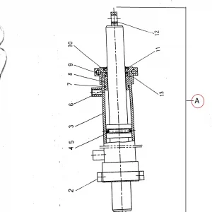 STERNG CYLINDER (HELLI)(161109 – 8A21B430401H)