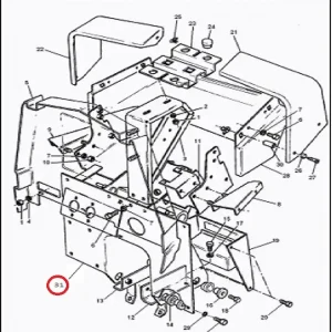 BULK HEAD-FOOT STEP(163001 – 13611594)