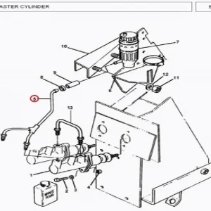 TUBE DOUBLE T M CYLD(163046 – 13595542)