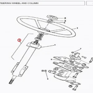 STEERING COLUMN MF375/385(163120 – 13611708)