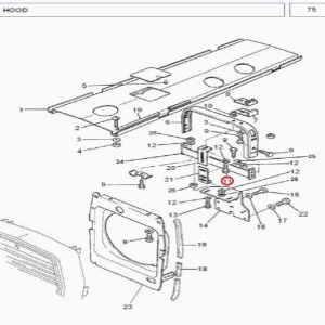 SCREW M8 X20MM(163221 – 16249324)