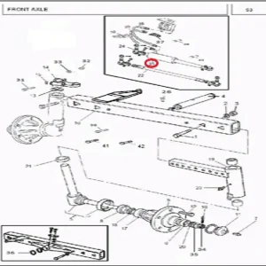 STEERING CYLINDER KMF(168001 – 1037465T1)