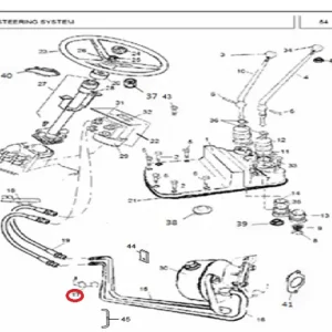 CLAMP STEERING PUMP PIPE(168067 – 16249281)