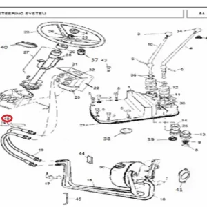 CLAMP STEERING CYLINDER PIPE(168068 – 16249282)