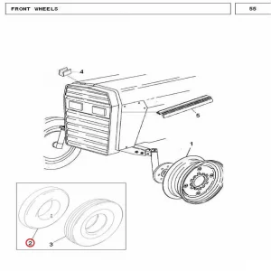 TUBE 6-16 FRONT(17002 – 1893257)