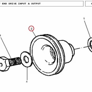 PULLEY CRANK MF-240(18040 – 131143733)
