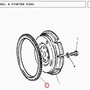 RING FLYWHEEL(18047 – 1410236)