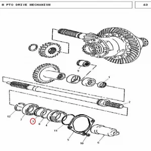 SEAL WATER PUMP(18072 – 12418M006)