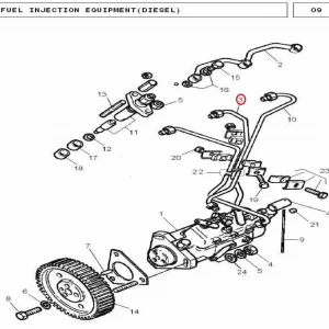 PIPE CYL 1(18093 – 13521E018)
