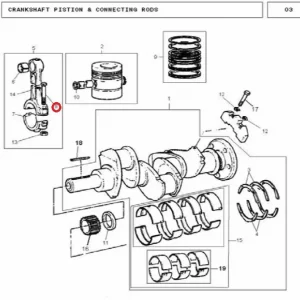 BOLT CON ROD MF/240(18103 – 195250)
