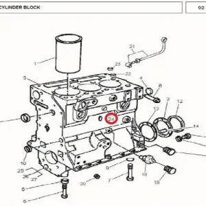 PLUG CYLINDER BLOCK(18164 – 118164)