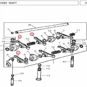 LEVER(18167 – 13737A031)