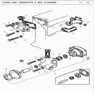PLATE WATER PUMP BACK PLATE