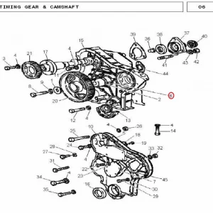 DOWEL PIN HUB IDLER GEAR(18183 – 1350005L)
