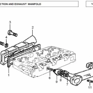 MANIFOLD EXHAUST 350(18214 – 118214S1)