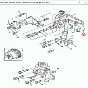 HOSE W.PUMP U TYPE 385(183022 – 13482T004)