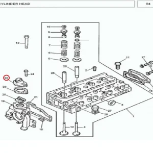 CYL.HEAD CONNECTION 385(183036 – 13764X011L)