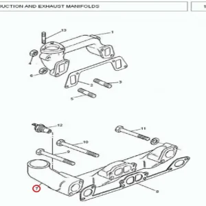INDUCTION MANIFOLD 385(183144 – 183144S1)