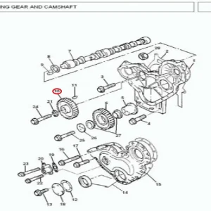GEAR CAMSHAFT56T MF375/385(183146 – 13117L021)