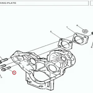 SCREW TIMING CASE 385(183162 – 12311D083)