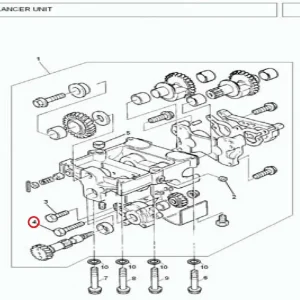 SCREW TIMING CASE 385(183173 – 12314H012)