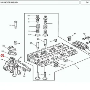 THERMOSTAT VALVE 375/385(183201 – 12485613L)