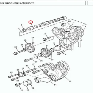 CAMSHAFT MF-385(183224 – 131415363)