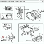 THRUST BLOCK (CRANK TIKKI)(183249 - 13242T001)