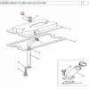 NUT TAPPET COVER(183250 - 13274A003)