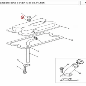 SEAL TAPET COVER(183271 – 133817135)