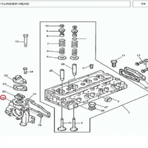 HOUSING (BODY WATER PUMP)(183282 – 1183282)