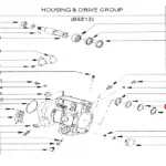 WASHER DRIVE SHAFT SPRING(18351 - 118351)(28381)