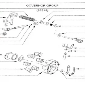 PIVOT SHAFT GOVERNOR ARM(18352 – 118352)(12214)