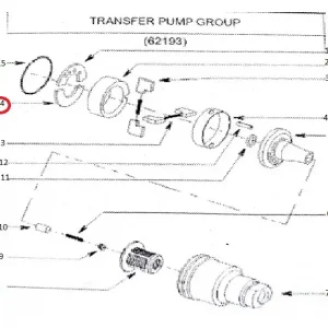 RETAINER ROTOR(18358 – 118358)(19870)