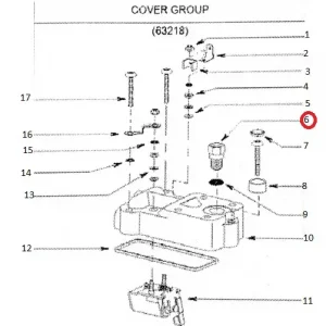 HSG. PR. REGULATOR ASSY.(18359 – 118359)(26564)