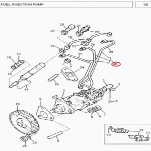 PIPE 3PC.SET MF-260(185024 – 1185024)