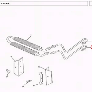 OIL COOLER FEED PIPE(185052 – 1185052L)