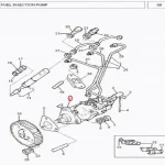(STANADYNE) F. I. PUMP MF-260(185076 - 1185076)