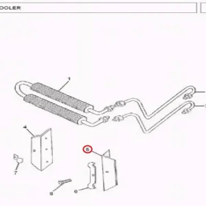 BRACKET COOLER LH(185078 – 1185078)