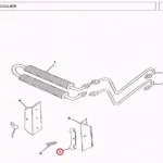 CLAMP COOLER LH(185080 - 1185080)