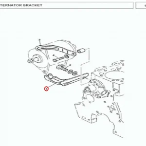 GENRATOR BRACKET -385(186001 – 1186001S1)