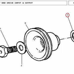 SPACER CRANK PULLEY(18618 – 118618)
