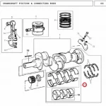 SHELL BEARING MF240-260(18667 - 1U5MK0100)