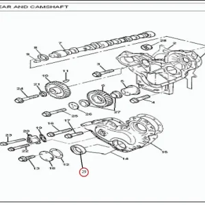 OIL SEAL  MF375(187052 – 12418F436L)