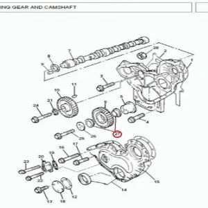 BUSH IDLER GEAR(187147 – 10050345)